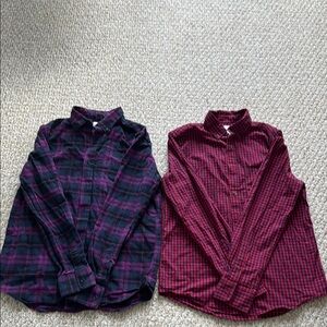 Old Navy Everyday shirt slim fit (2 set)